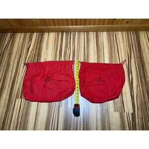 Red Gucci Dust Bags set of 2
